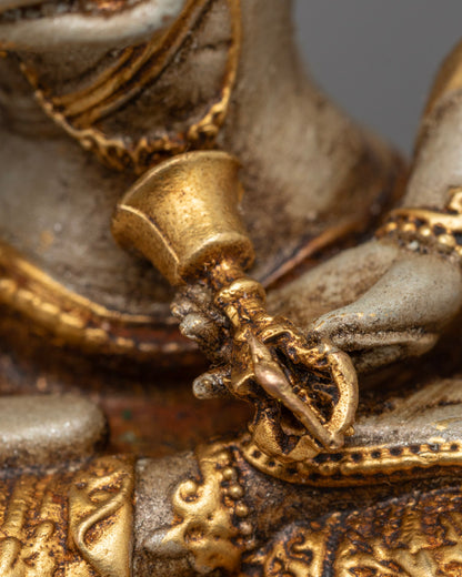 Machine Made Vajrasattva Statue | Traditional Himalayan Art