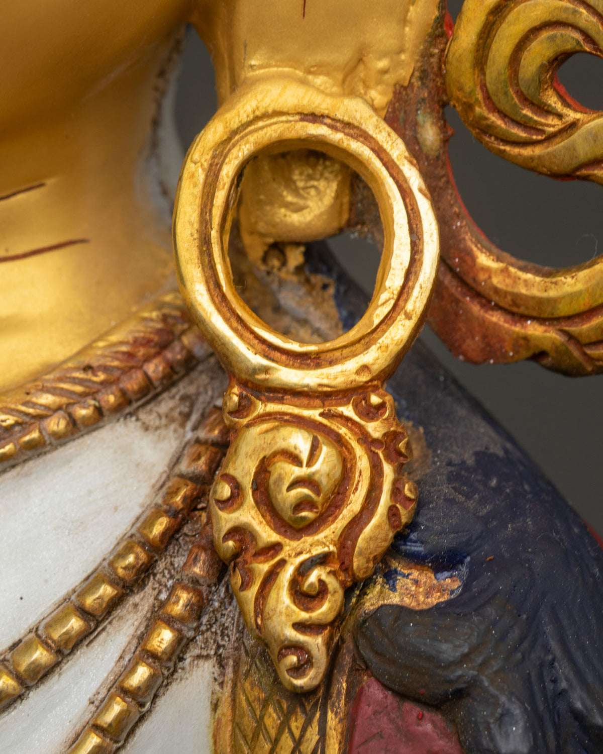 Vajrasattva (Dorje Sempa) Statue – Vibrant Buddhist Figurine