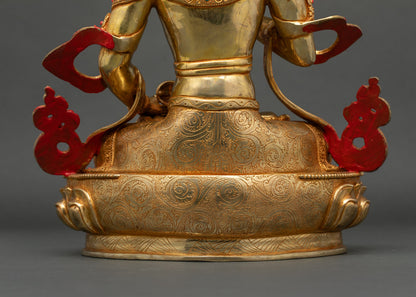 Vajrasattva Buddhist Sculpture | Symbol of Purity and Wisdom