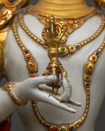 Vajrasattva (Dorje Sempa) Statue – Vibrant Buddhist Figurine