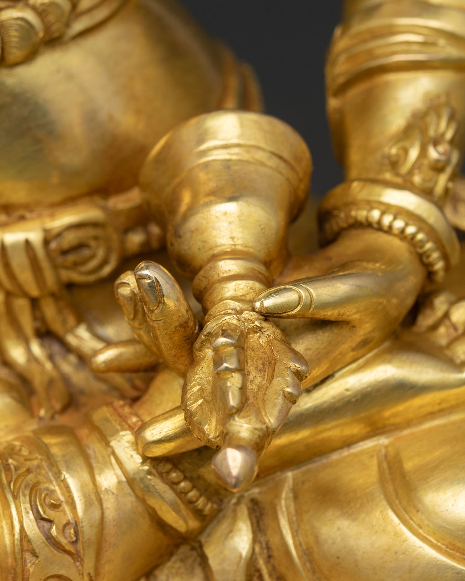 Handmade Vajrasattva Statue | Himalayan Sacred Artwork
