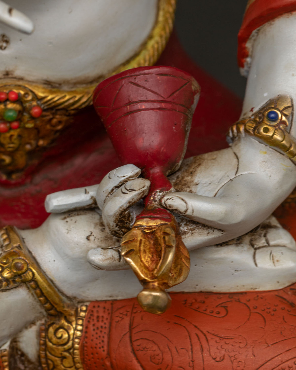 Vajrasattva (Dorje Sempa) Statue – Vibrant Buddhist Figurine