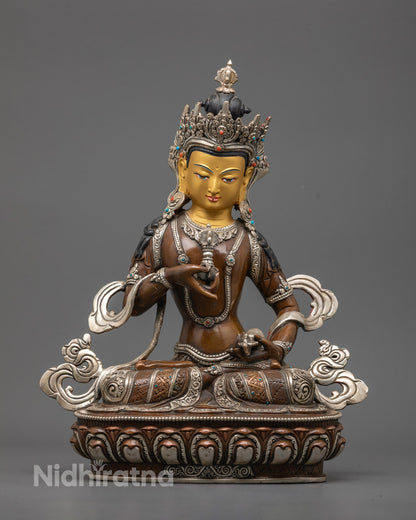 Handmade Vajrasattva Sculpture | Nepalese Buddhist Art
