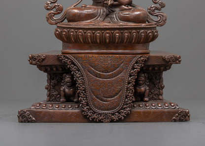 Buddhist Vajrasattva Statue | Handmade Enlightenment Deity