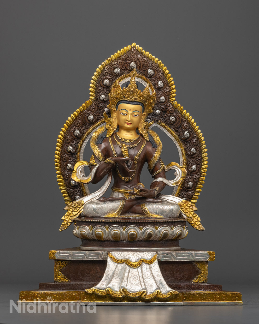 Five Bodhisattva Statue Set | Authentic Himalayan Craftsmanship