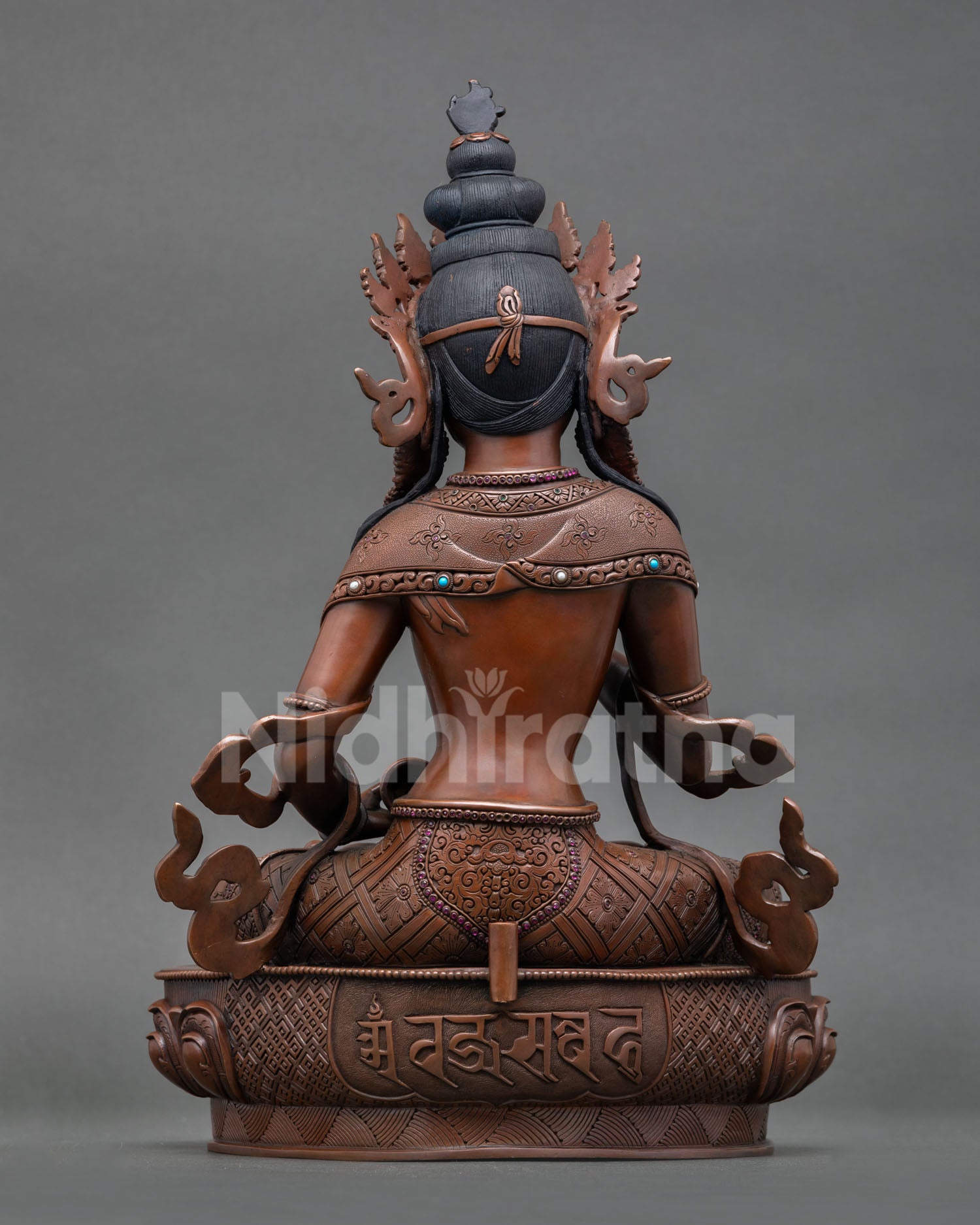 Oxidized Vajrasattva Statue | Icon of Negative Karma Purification
