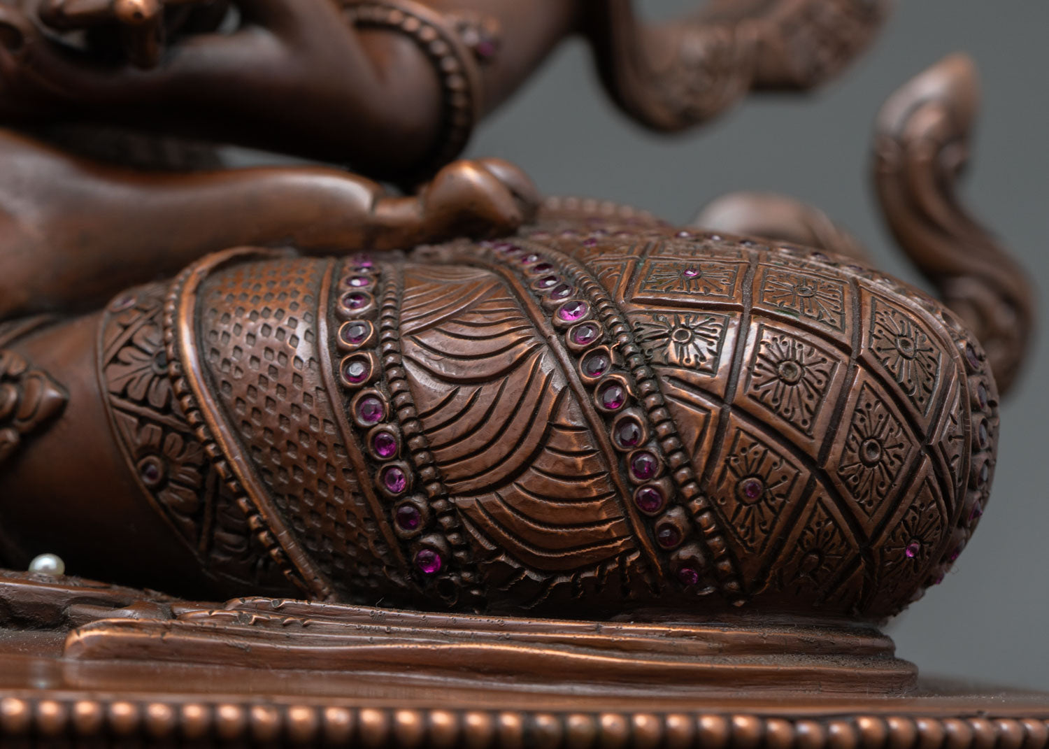 Oxidized Vajrasattva Statue | Icon of Negative Karma Purification