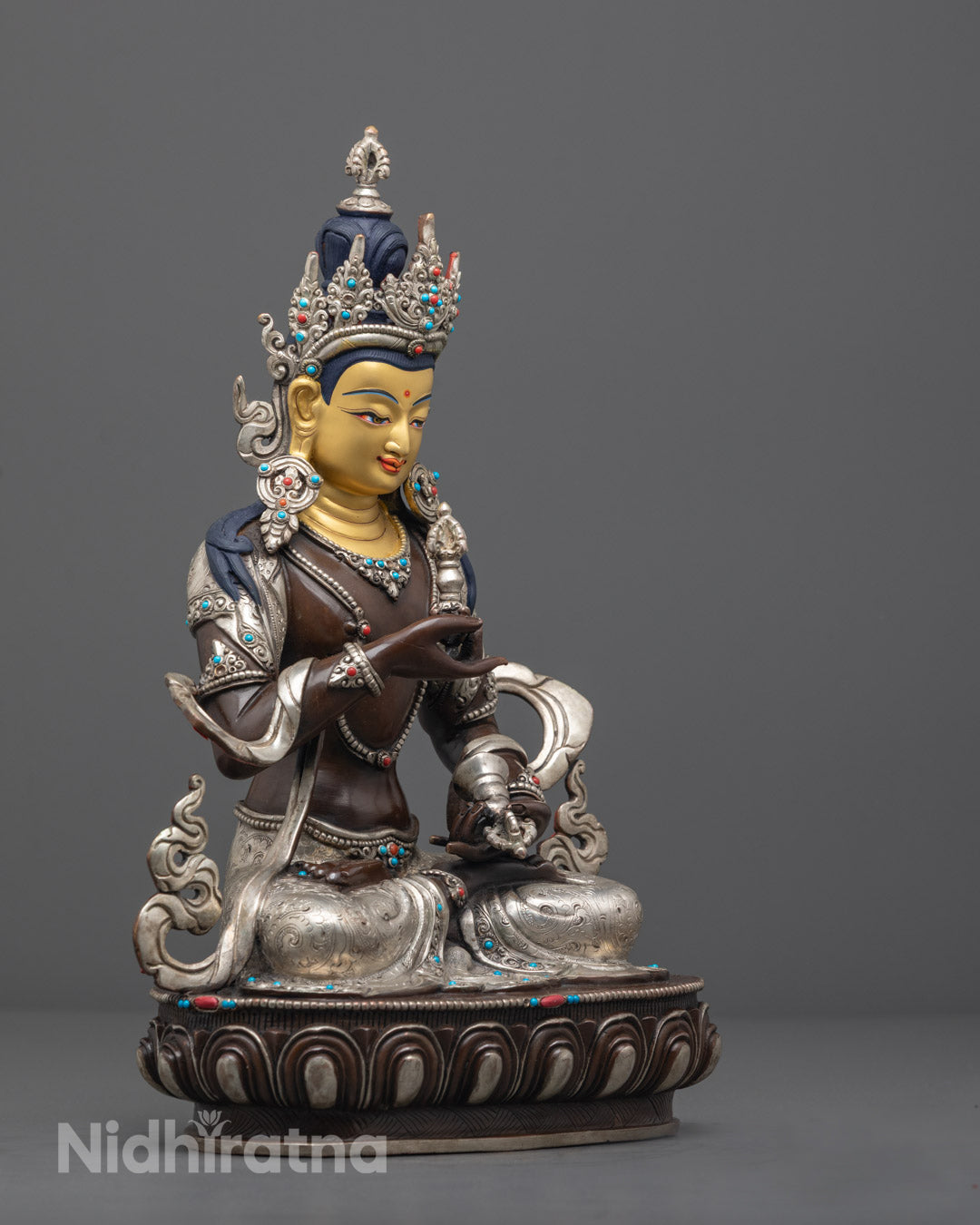Bodhisattva Statue Set | Sacred Hand-Carved Deities