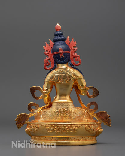 Vajrasattva Statue | Authentic Himalayan Buddhist Sculpture