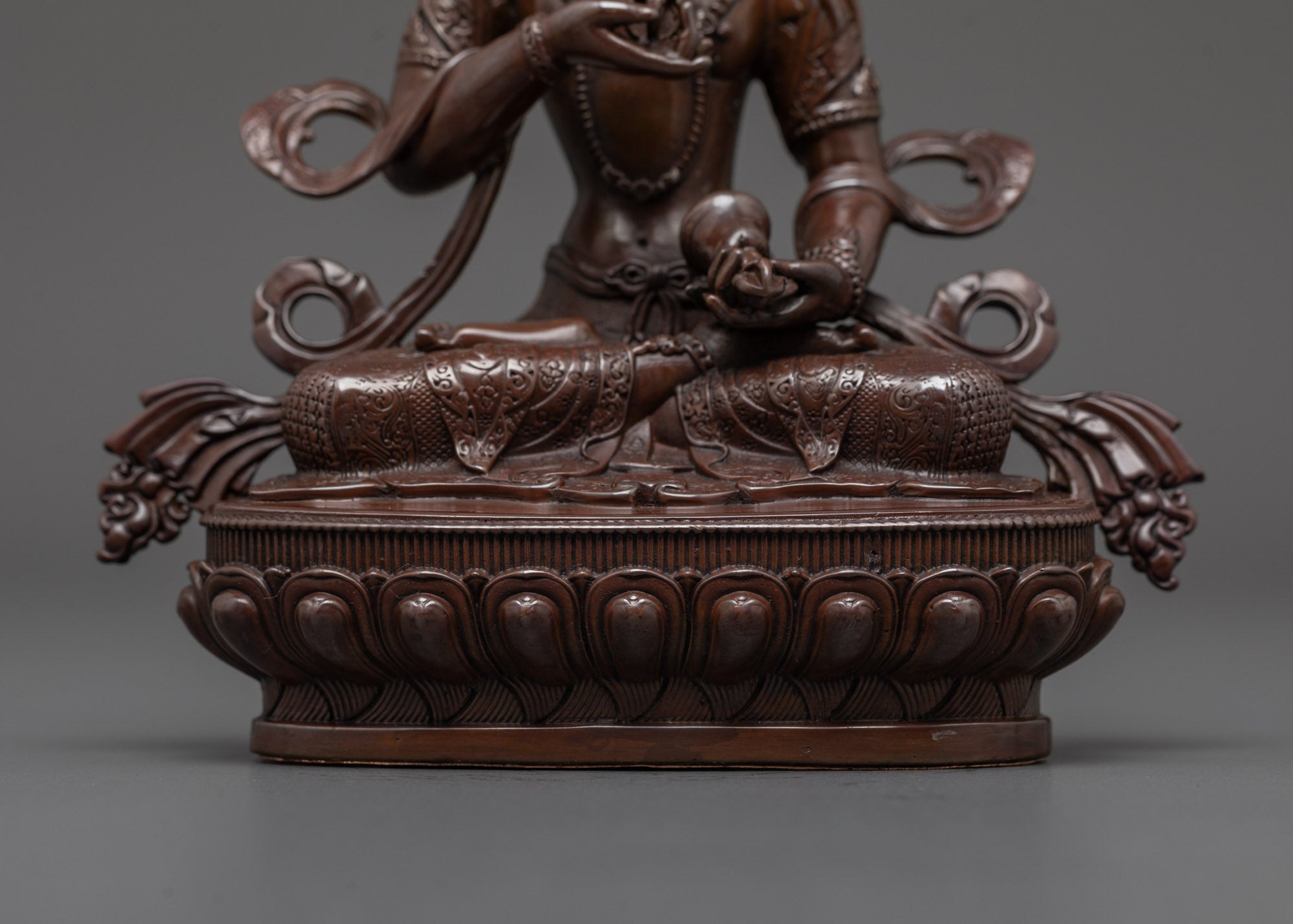 Calm Oxidized Vajrasattva Statue | Purifier of Karma & Defilements