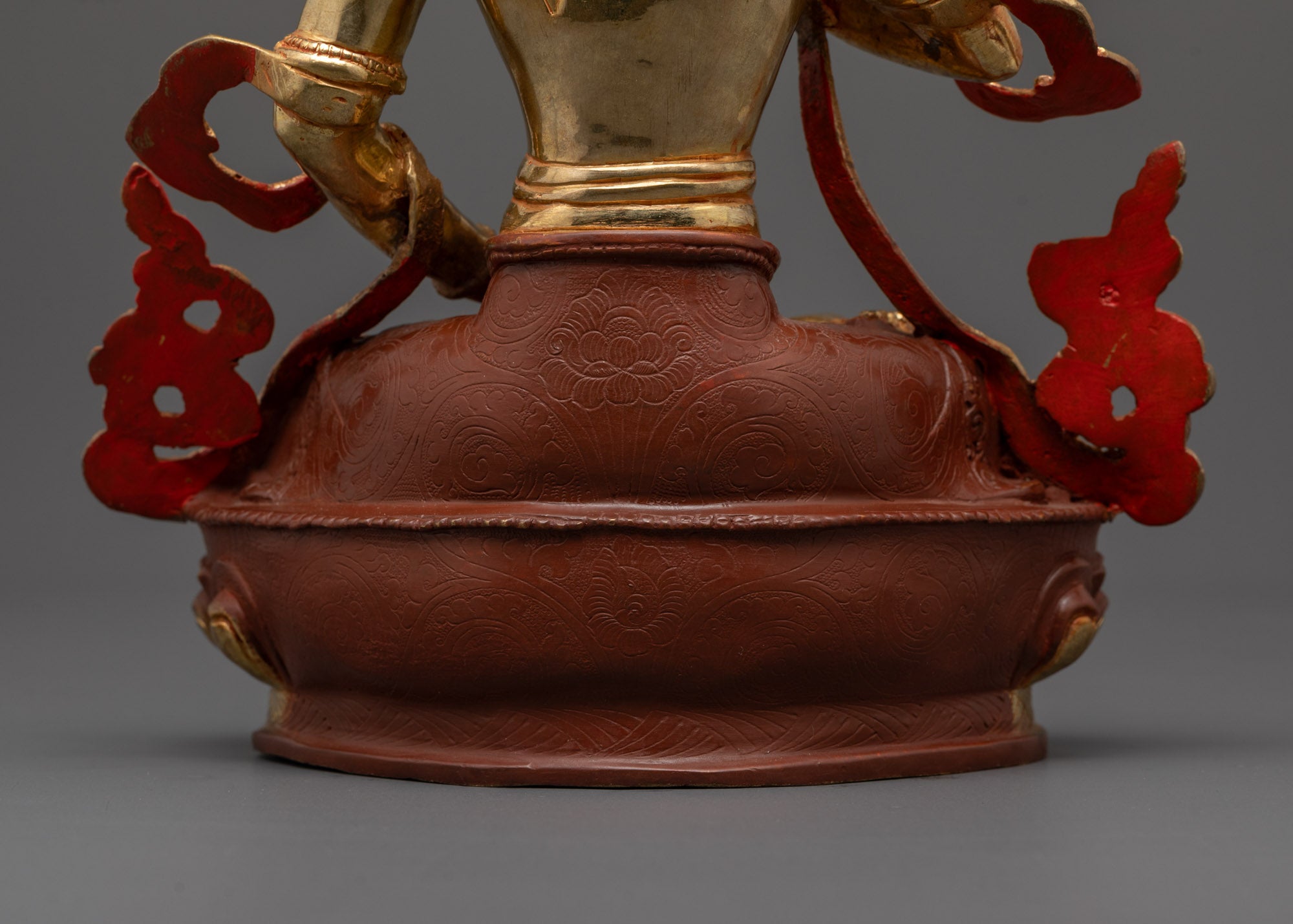 Spiritual Vajrasattva Statue | Handcrafted Copper and Gold Finish