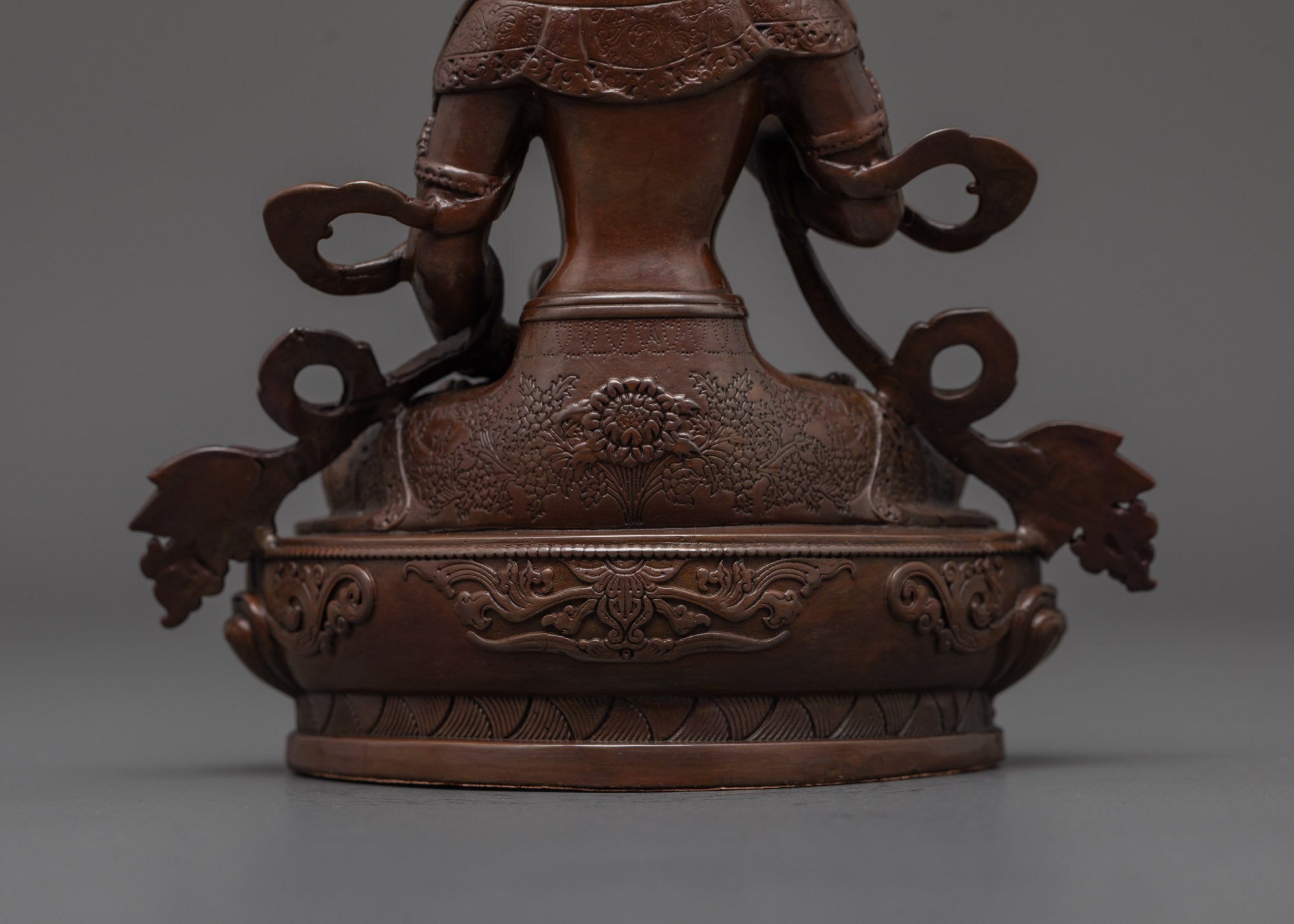 Calm Oxidized Vajrasattva Statue | Purifier of Karma & Defilements