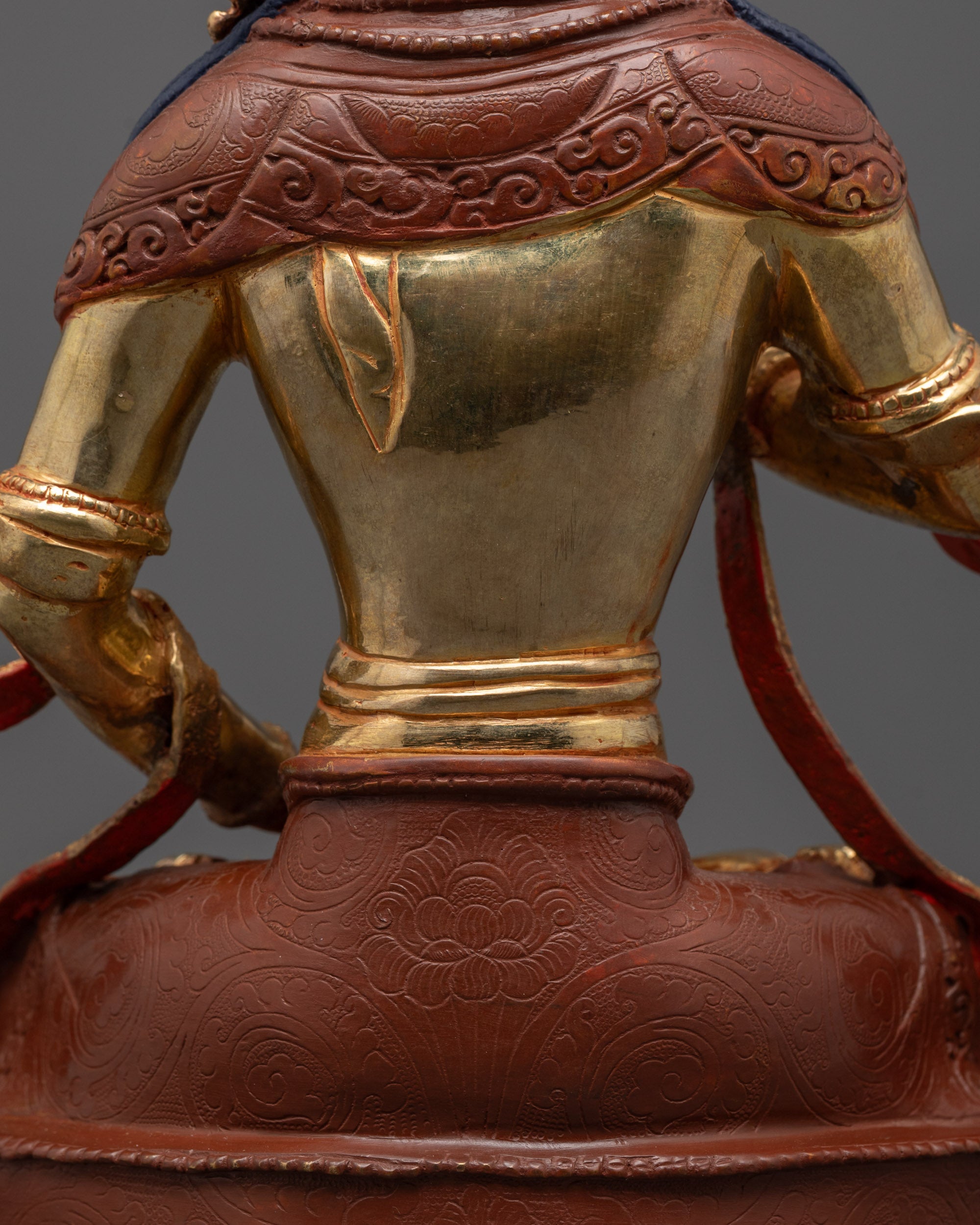 Spiritual Vajrasattva Statue | Handcrafted Copper and Gold Finish