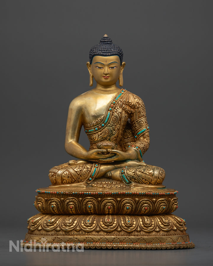 Amitabha Buddha Statue | Handmade Nepalese Buddhist Art