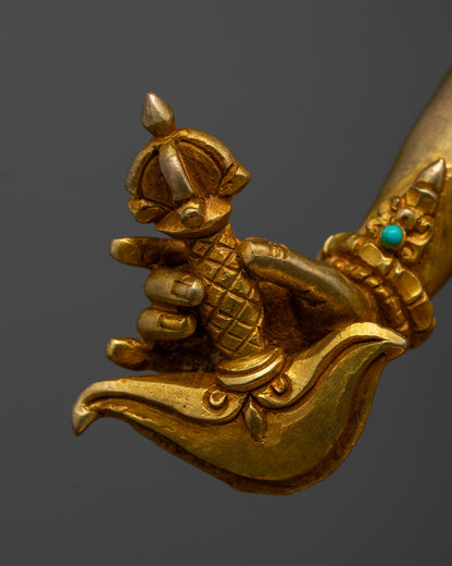 Hand-Carved Vajrayogini Statue | Sacred Tibetan Buddhist Deity