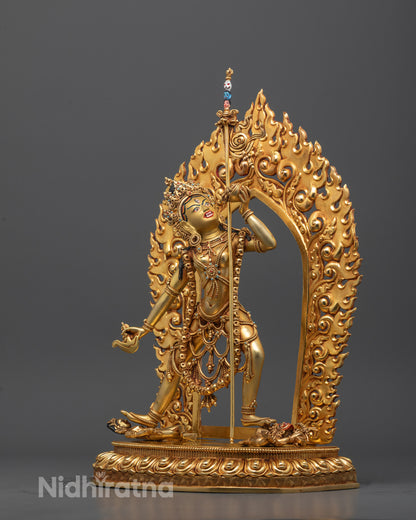 Buy Premium Dakini Vajrayogini Statue | Handcrafted Tantric Guardian