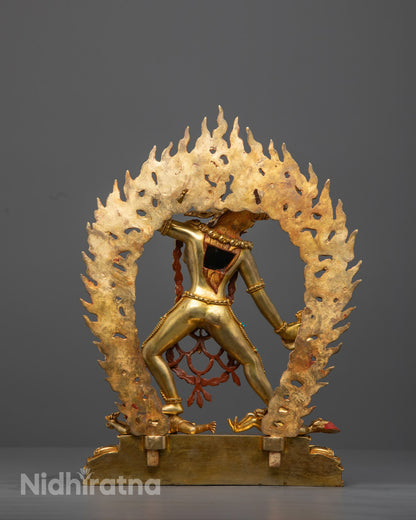 Hand-Carved Vajrayogini Statue | Sacred Tibetan Buddhist Deity