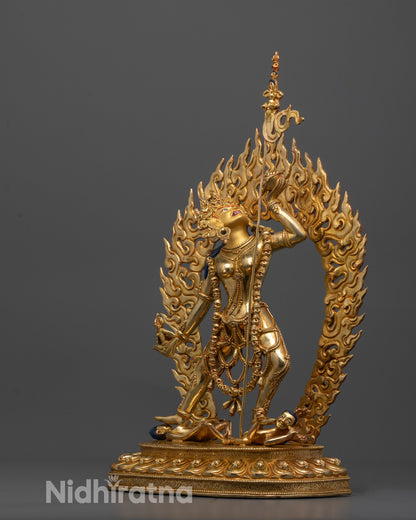 Powerful Vajrayogini Statue | Handmade Feminine Buddhist Figurine