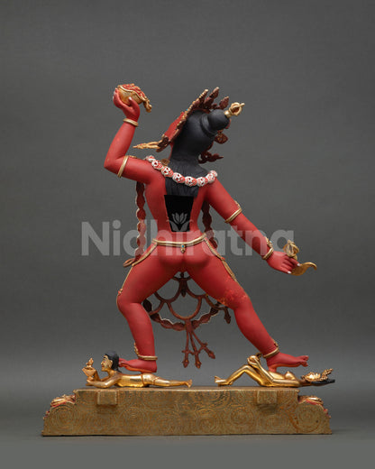 Colorful Vajrayogini Statue | Handcrafted Buddhist Deity Artwork