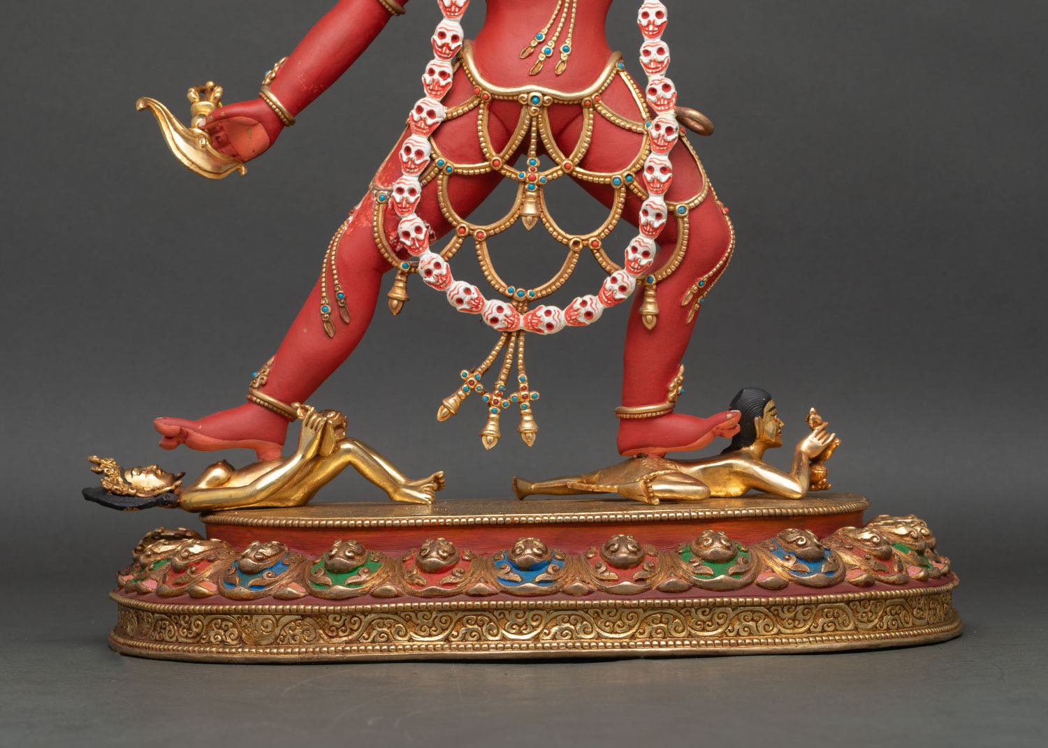 Colorful Vajrayogini Statue | Handcrafted Buddhist Deity Artwork