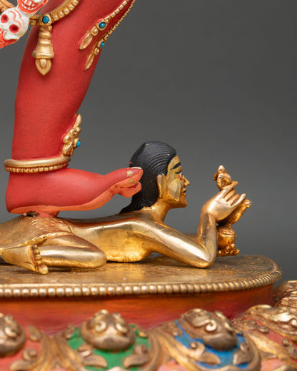 Colorful Vajrayogini Statue | Handcrafted Buddhist Deity Artwork