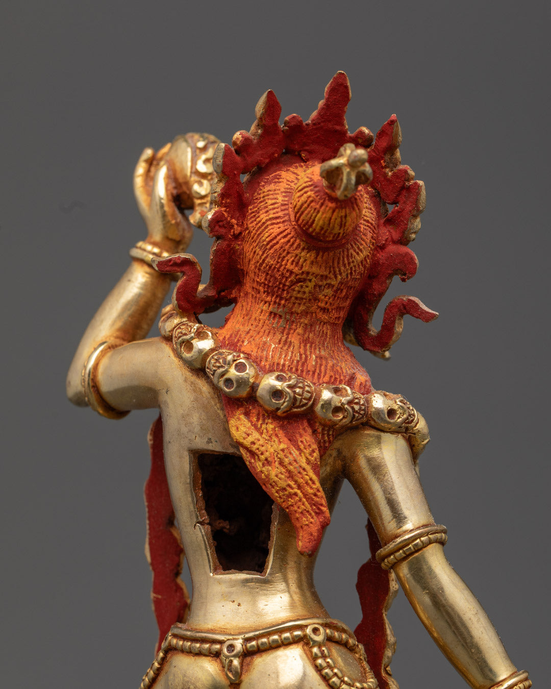 Dakini Vajrayogini Gold Statue | Symbol of Triumph over Ignorance