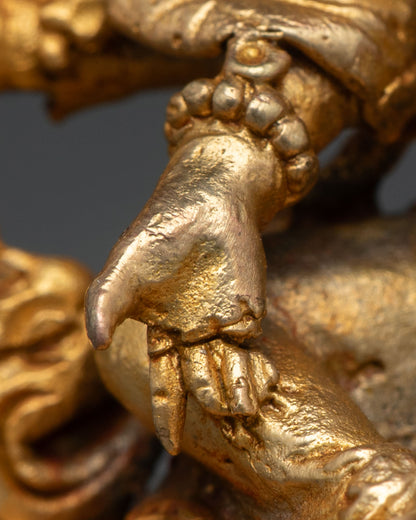 Vasudhara Buddhist Statue | Himalayan Copper Artwork
