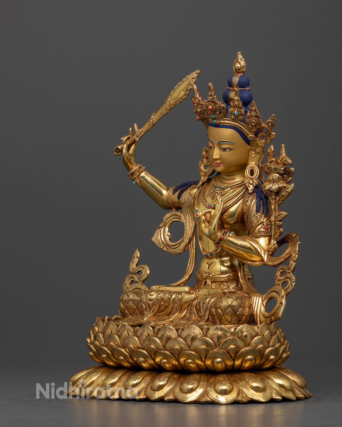 Manjushri Statue: Wisdom and Enlightenment