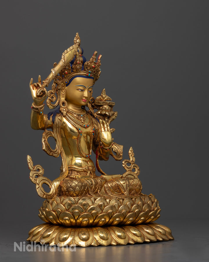 Manjushri Statue: Wisdom and Enlightenment