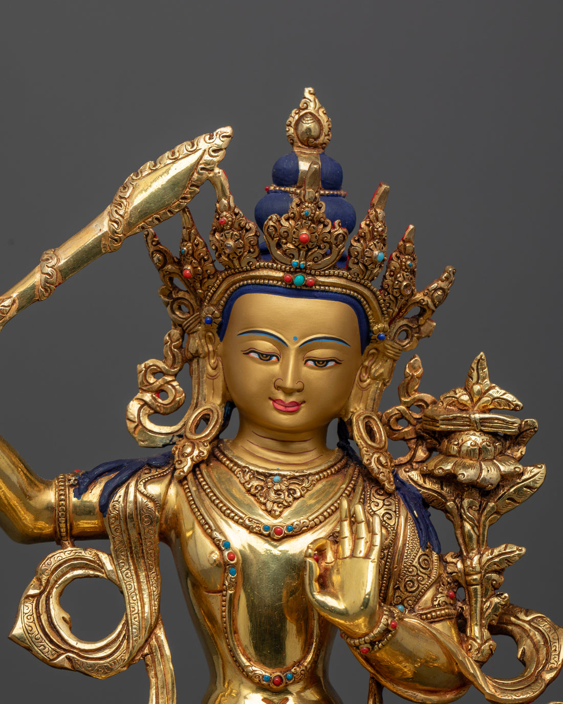 Manjushri Statue: Wisdom and Enlightenment