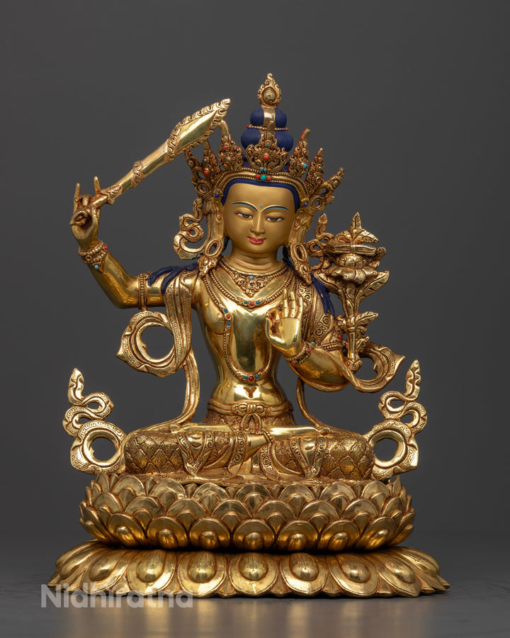 Manjushri Statue: Wisdom and Enlightenment