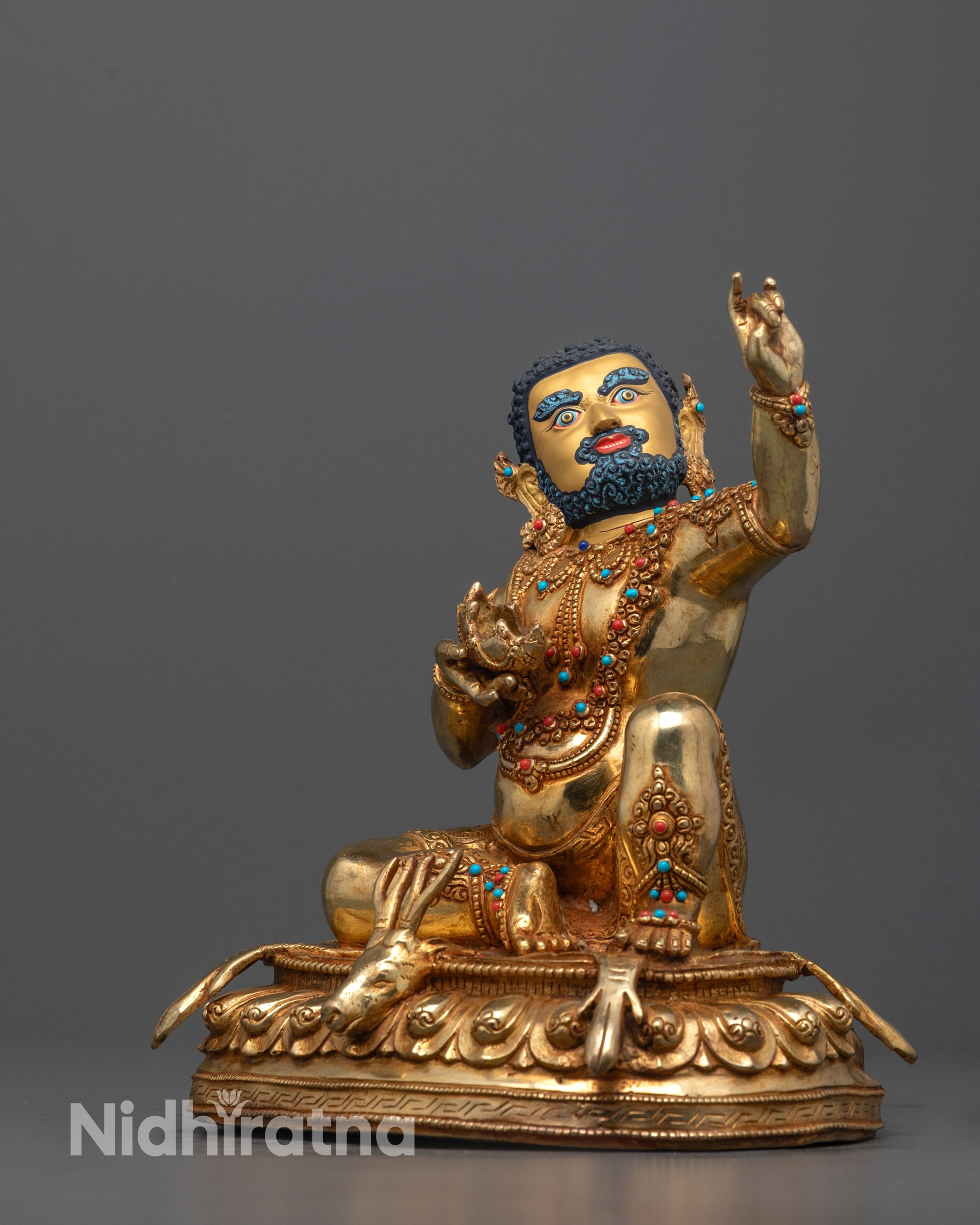 Mahasiddha Virupa Statue | Handmade Statue of Buddhist Tantric Sage