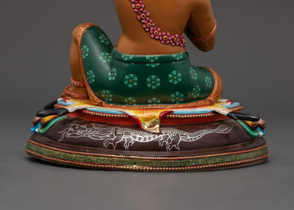 Nepalese Virupa Statue | Handcrafted Copper Sculpture