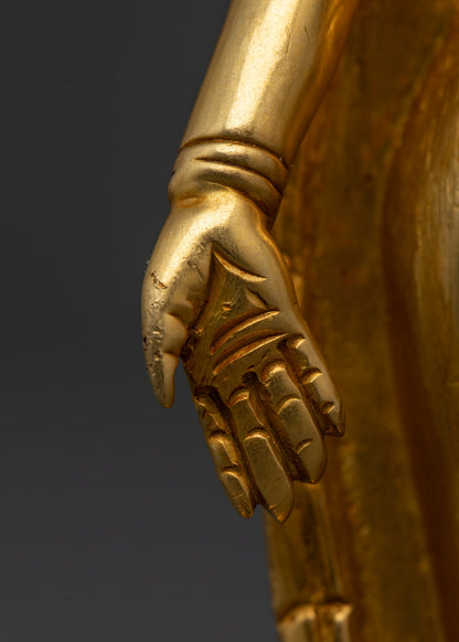 Standing Shakyamuni Buddha Statue | Sacred Sculpture