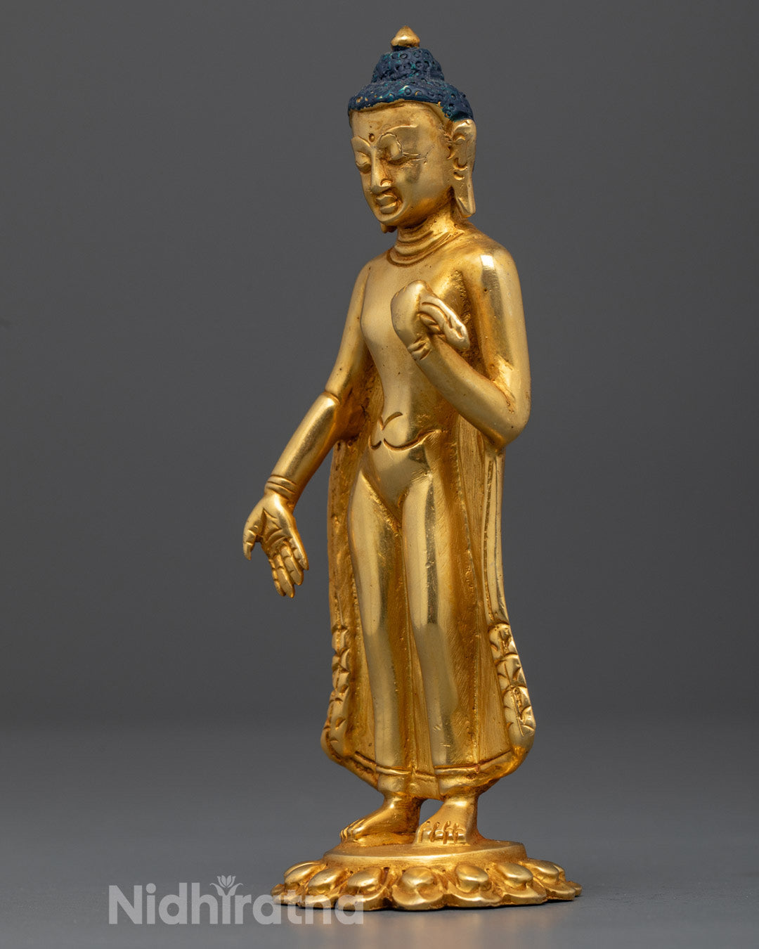 Standing Shakyamuni Buddha Statue | Sacred Sculpture