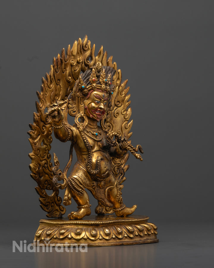 Vajrapani Statue: Empower Your Space Elegantly