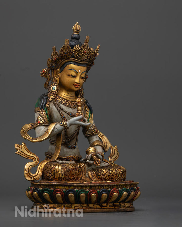 Vajrasattva Statue: Exquisite Handmade Buddhist Art