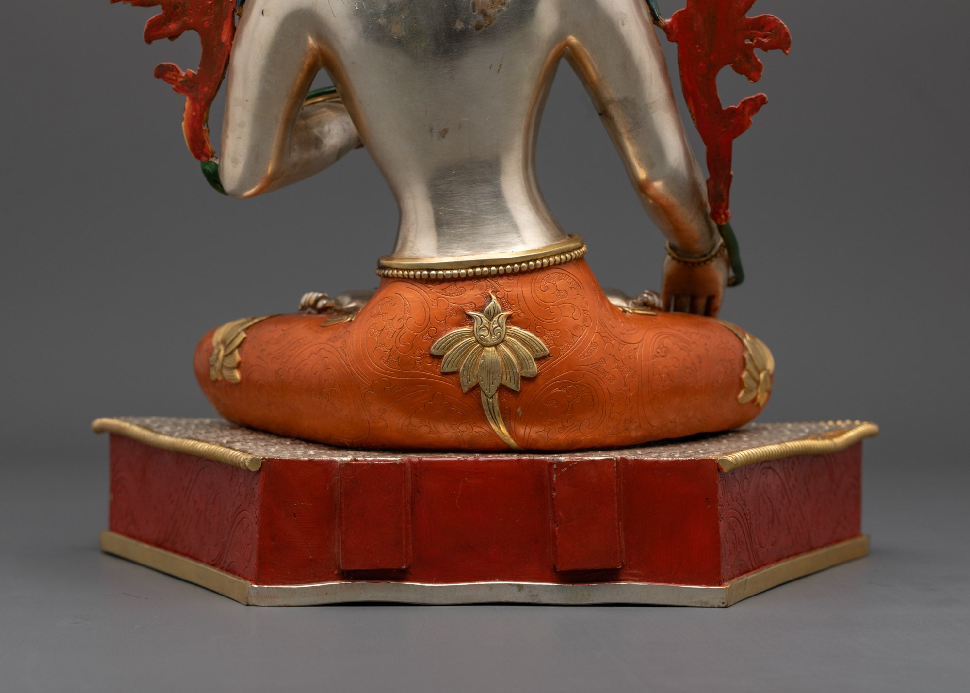 Tibetan White Tara Statue | Divine Feminine Energy