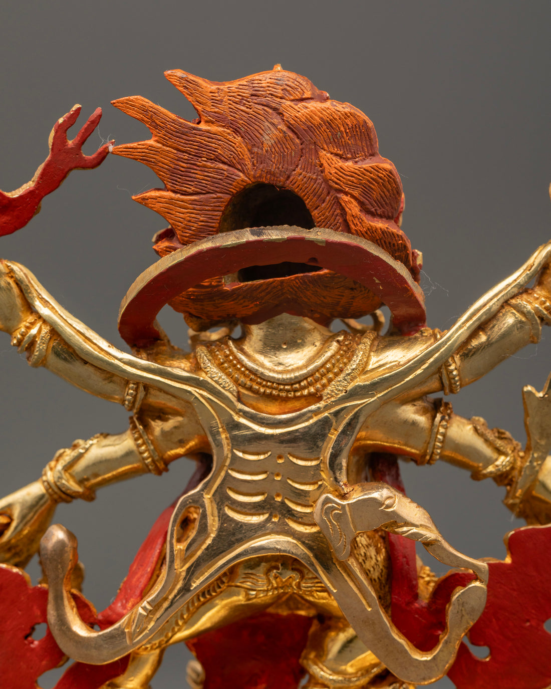 Embracing Wisdom and Protection: The Six-Armed White Mahakala