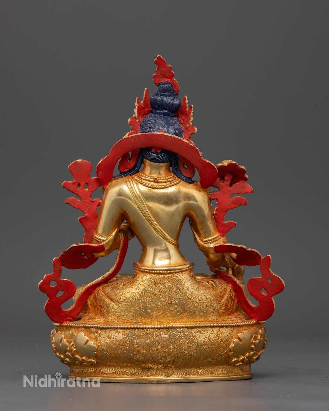 White Tara Made with 24K Gold - Exquisite Handcrafted Art