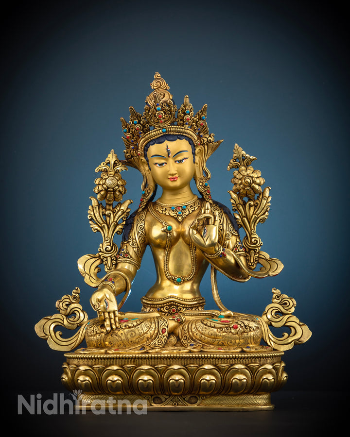 The Symbolism of White Tara: An Emblem of Healing and Longevity