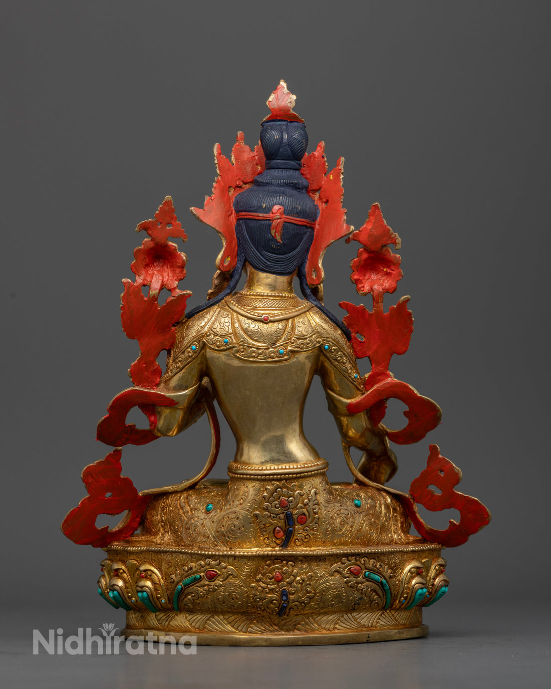 White Tara Figurine for Blessings of Long Life and Compassion