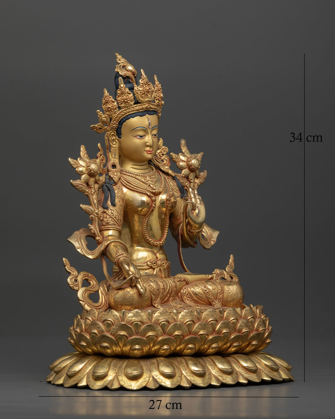 Spiritual White Tara Sculpture