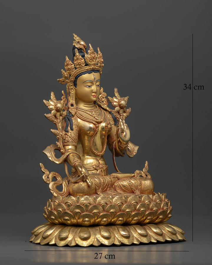 Spiritual White Tara Sculpture