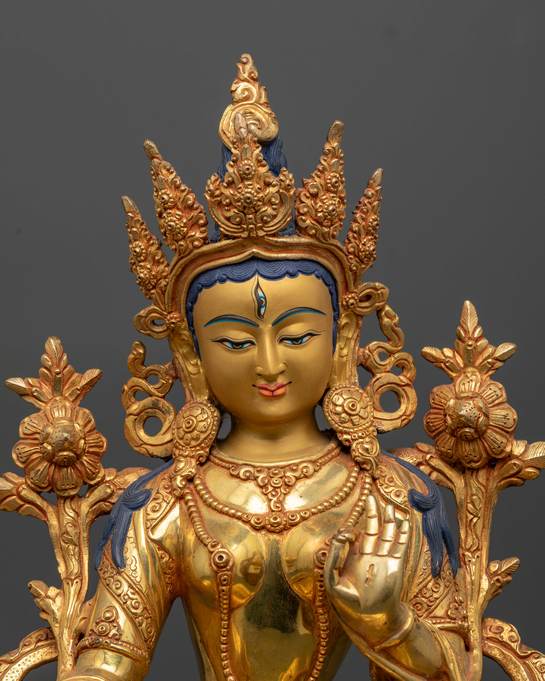 White Tara Statue for Compassion & Immortality