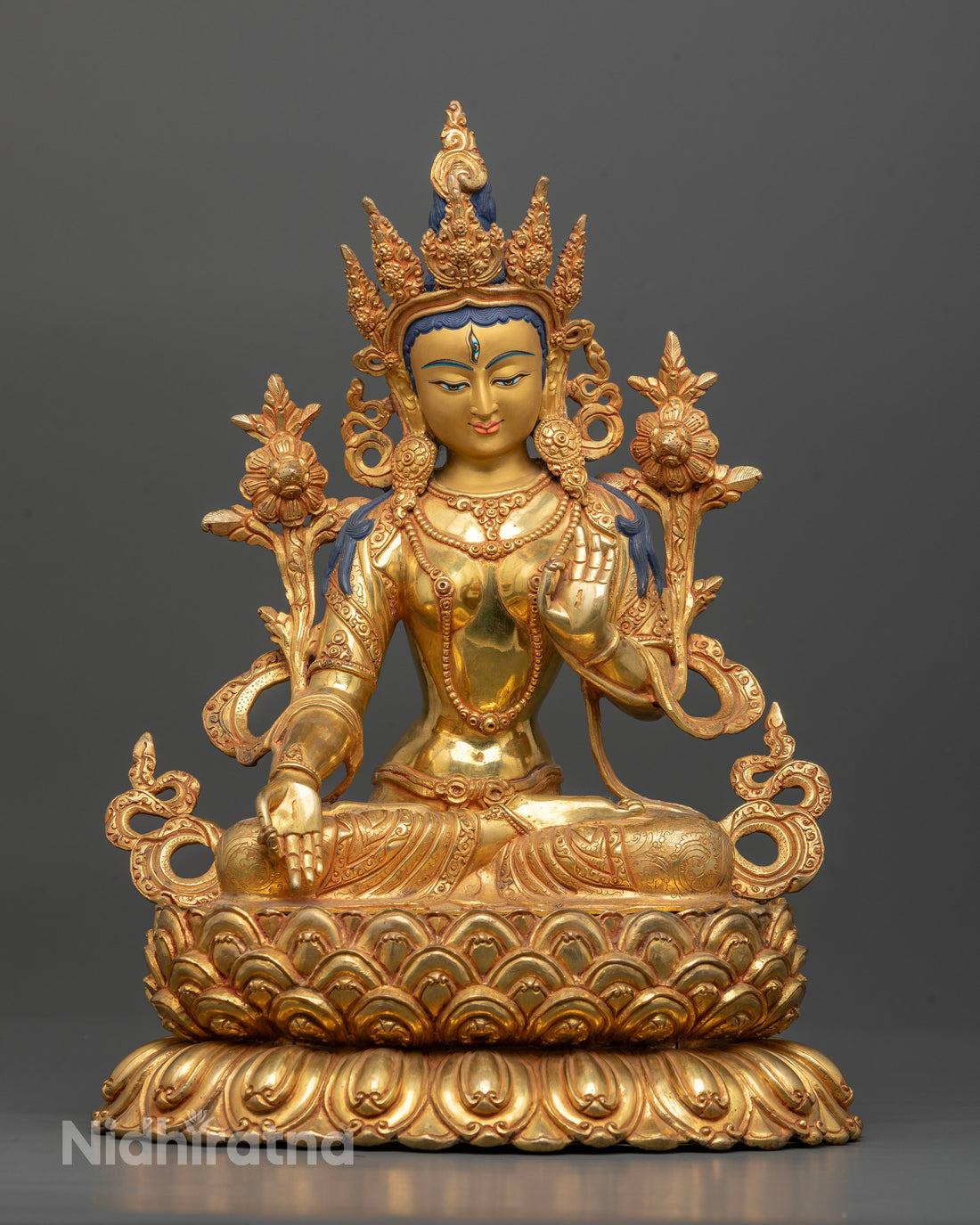 White Tara Statue for Compassion & Immortality