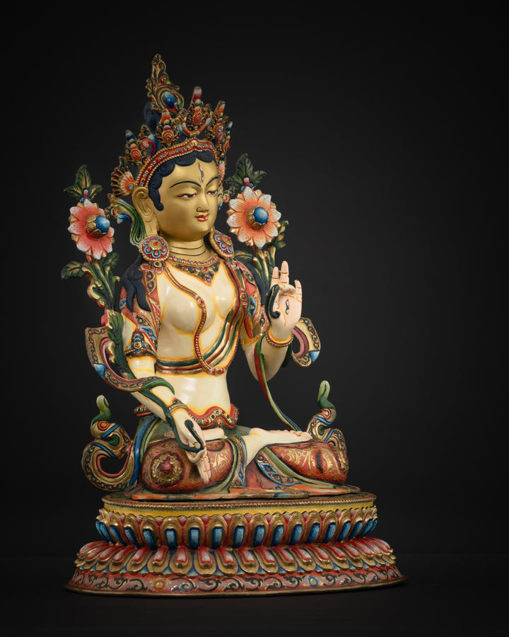 White Tara Goddess: Long Life Deity