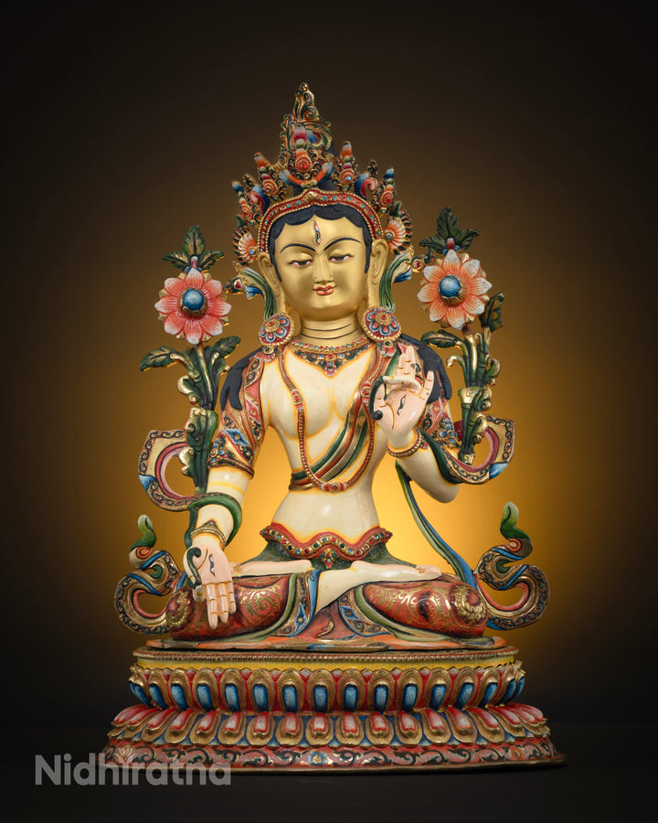 White Tara Goddess: Long Life Deity