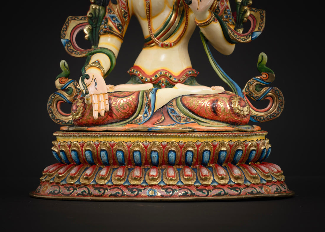 White Tara Goddess: Long Life Deity