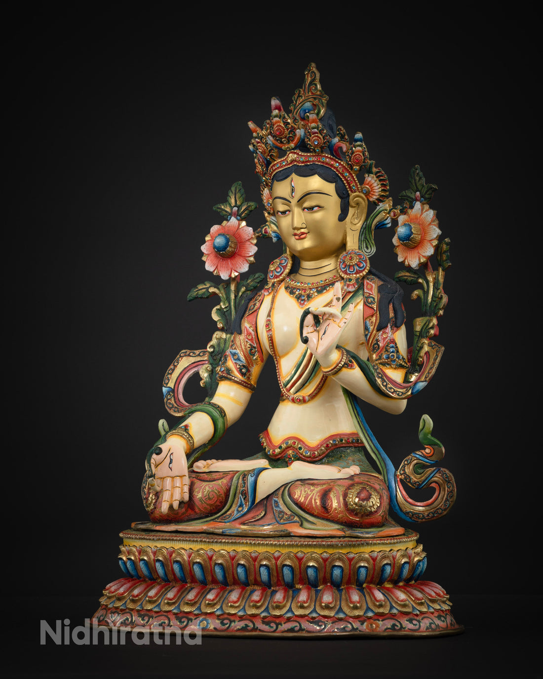 White Tara Goddess: Long Life Deity